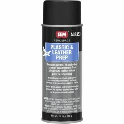 Budget 🎉 SEM Aerospace Plastic & Leather Prep 16 Oz Can With 12 Oz Fill Aerosol Can A38353 ✔️