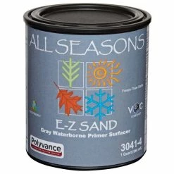 Cheapest 🤩 Polyvance All Seasons Light Gray Waterborne Primer Surfacer 3041-4 🧨