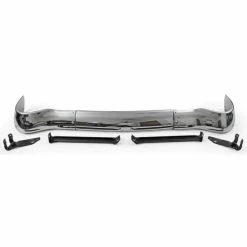 Alternative view of Budget 🤩 Golden Star Front Bumper With Bumper To Frame Brackets 7 Pieces Set 1955 Chevy BU13-55F 👏