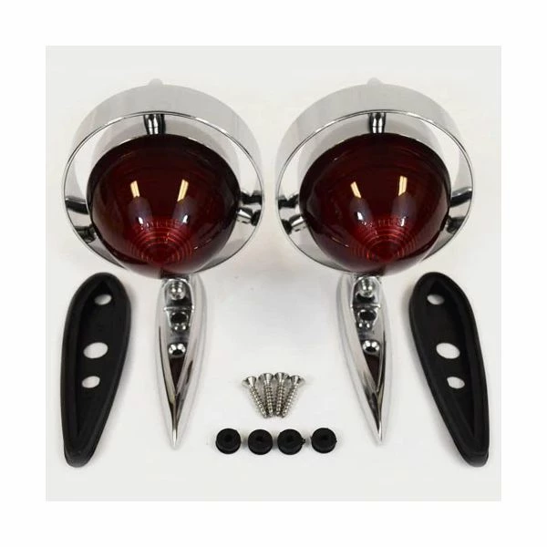 Discount ๐ Golden Star Tail Light Assy (Pair) 1955-57 Chevy Yankee TP13-55Y ๐คฉ 3 Discount ๐ Golden Star Tail Light Assy (Pair) 1955-57 Chevy Yankee TP13-55Y ๐คฉ - Image 3