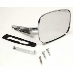 Wholesale 🤩 Golden Star Outside Rear View Mirror With Ribbed Base LH GM Car MI01-681L 🔥